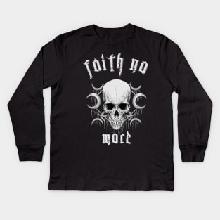 faith no fate the darknes Kids Long Sleeve T-Shirt